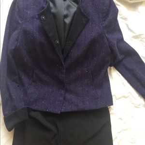 Purple Gap waist length jacket